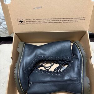 Dr Martens 1B99 VIRGINIA LEATHER MID CALF BOOTS